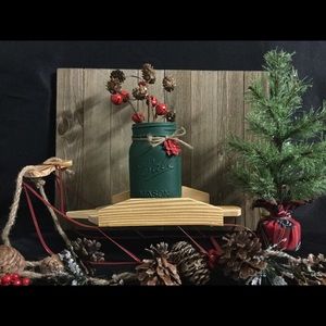 Christmas Mason jar